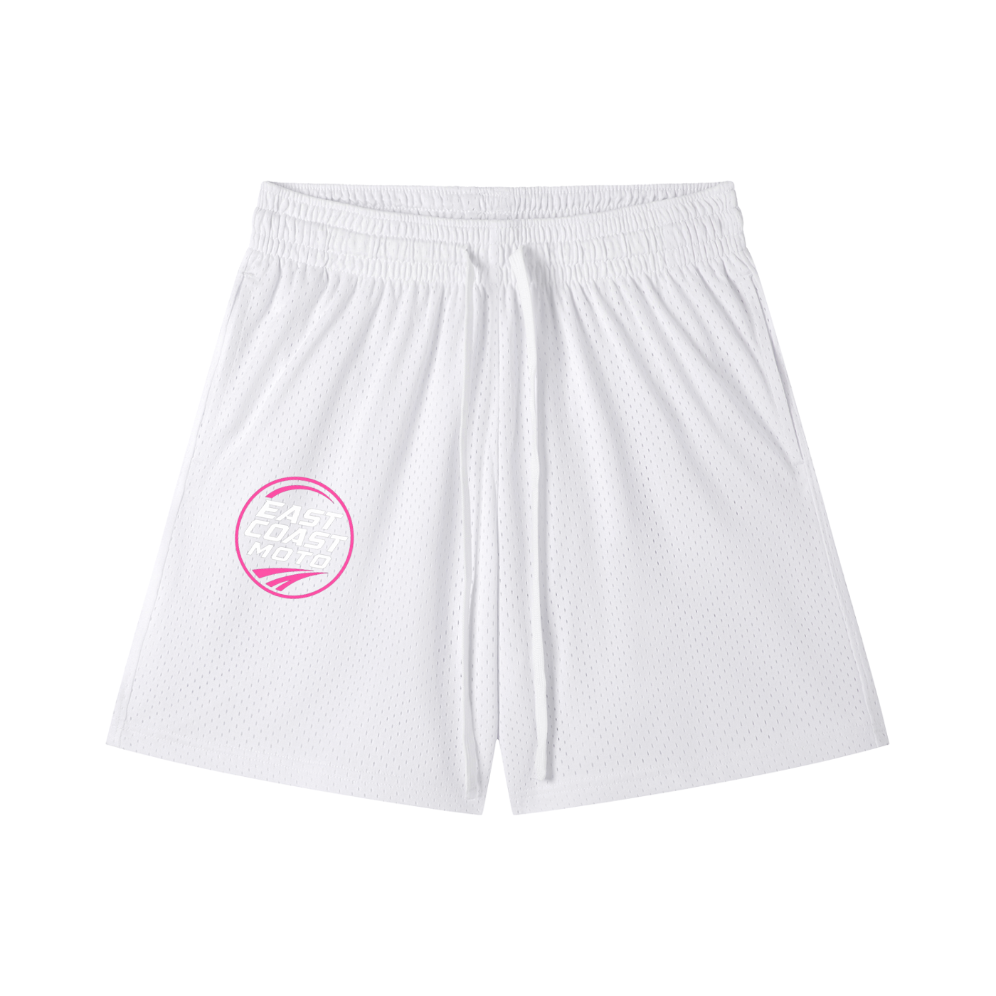 Mesh Drawstring Shorts
