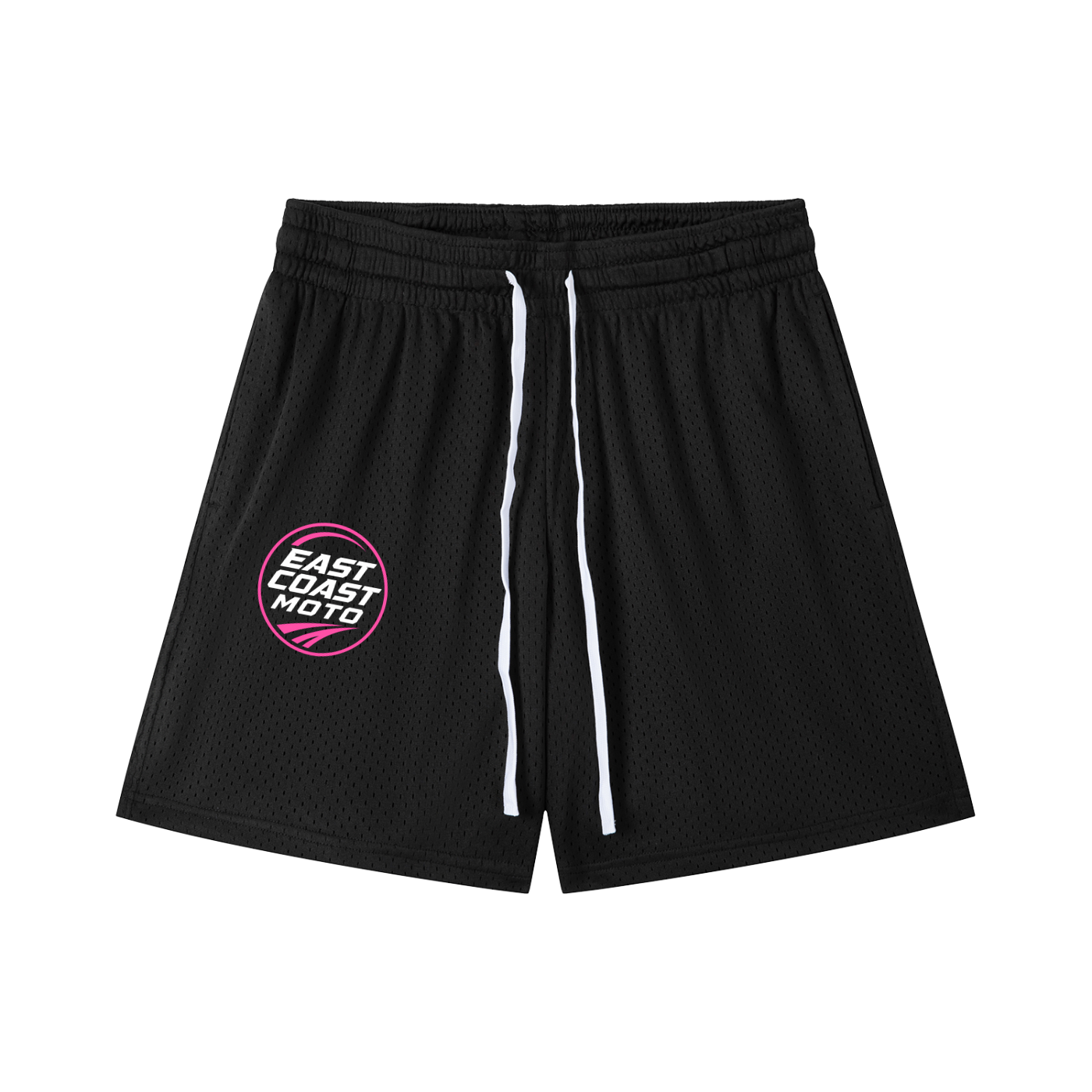 Mesh Drawstring Shorts