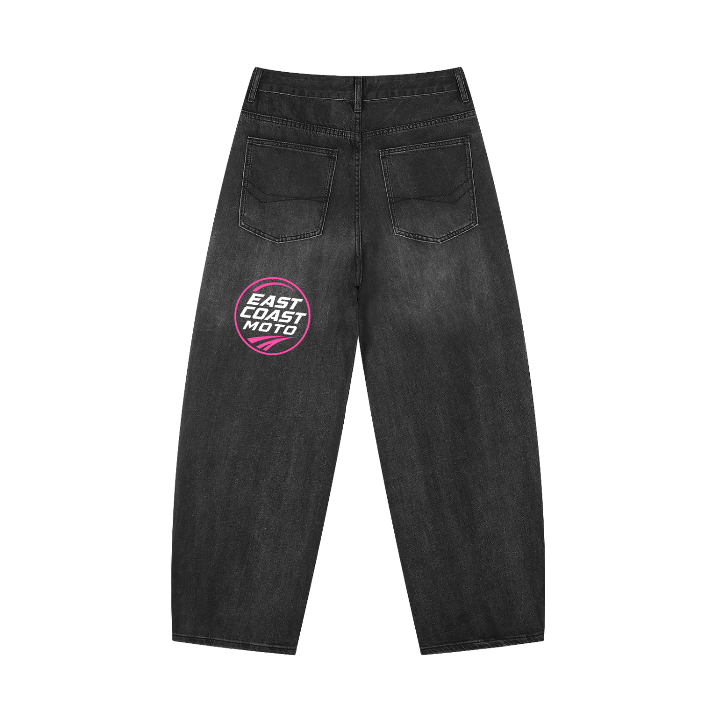 Men's Sunfade Vintage Wash Barrel Leg Jeans
