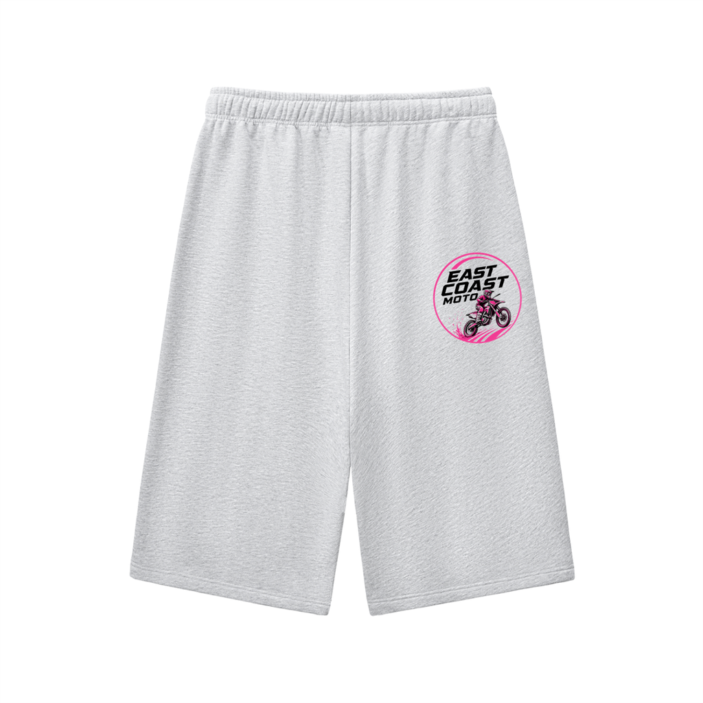 Relaxed Drawstring Three-quarter Sweatpants